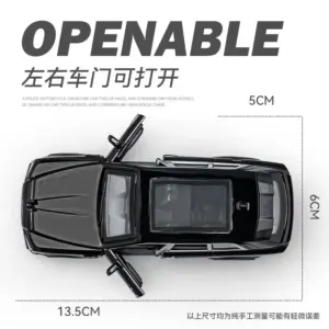 1:36 Rolls Royce Cullinan Diecast Model 9 Se670bb60485e401ba5c9c53f1d5d9cae7