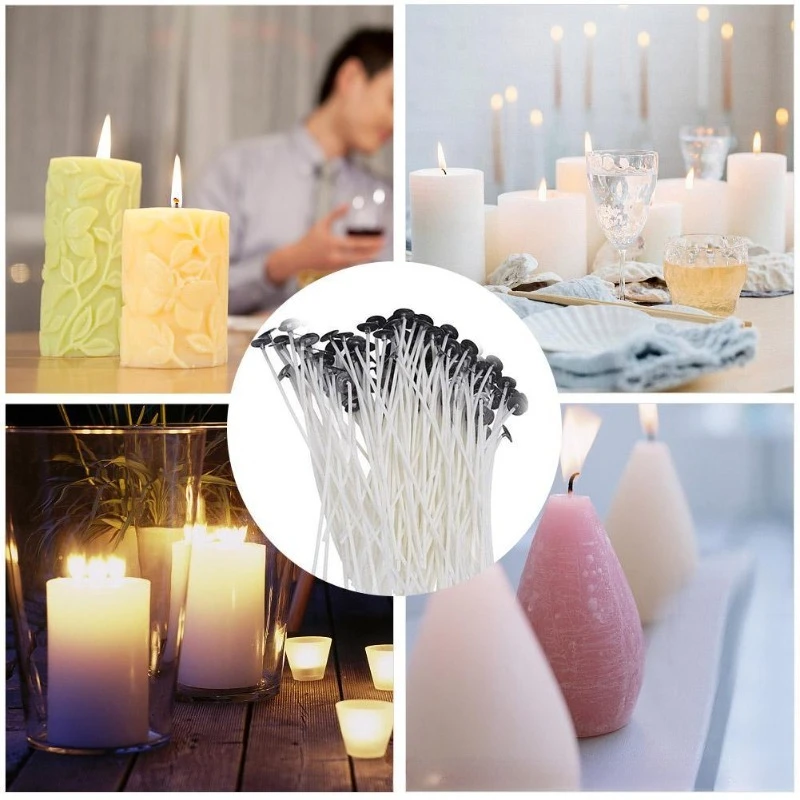 Natural Cotton Candle Wick Set for DIY Crafts 4 Natural Cotton Candle Wick Set for DIY Crafts - Image 4