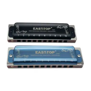 Black and Blue Easttop 008K Harmonica 11 Se695d1babca14049af71cda6368967eaP