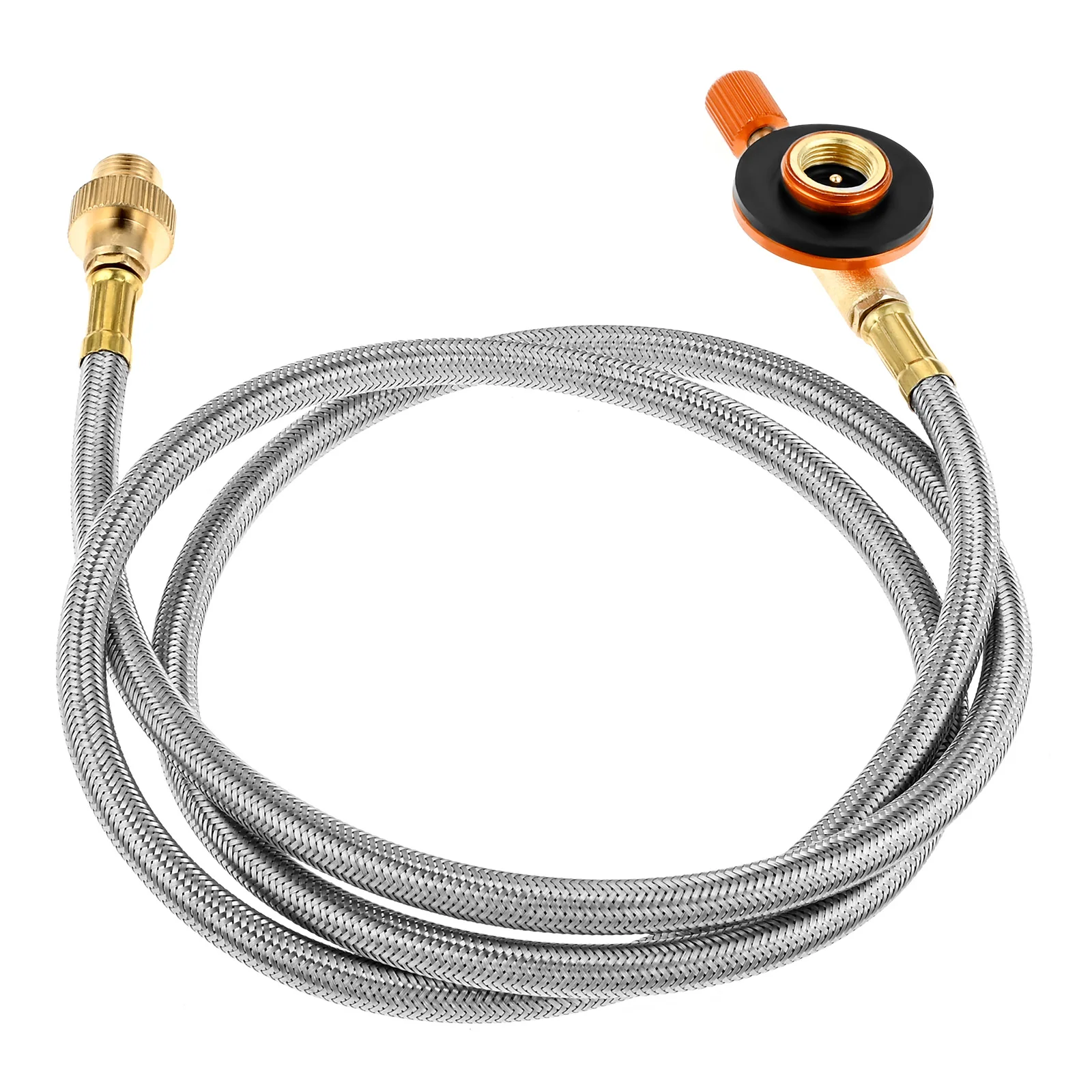 Durable Stainless Steel Camping Stove Hose 1m 5 Durable Stainless Steel Camping Stove Hose 1m - Image 5