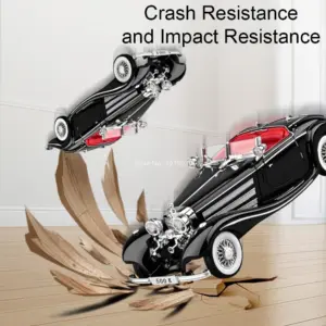 Vintage Silver 1:18 Diecast Car Model 12 Se6aa95388c914cd7890f6867414190f0r