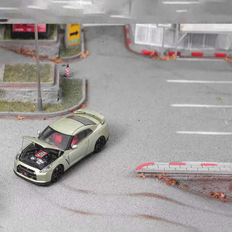 Blue GTR R35 Diecast Model 1:64 Scale 4 Blue GTR R35 Diecast Model 1:64 Scale - Image 4