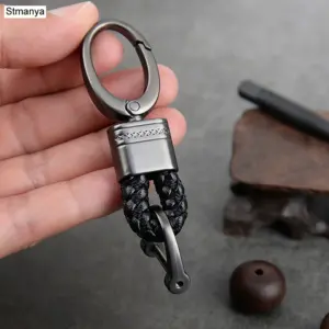 Elegant Leather and Zinc Alloy Keychain 16 Se6cf74dae55a46f299aa3d31e82f64bbN
