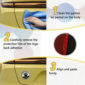 Dogs Badge Rated 3D Metal Car Emblem 13 Se6e093d7a96540c3a1c98570bf0d86c6K