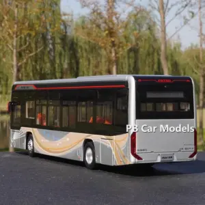 Silver Diecast Electric Bus Model 1:36 Scale 9 Se6e6b898b9a64f3aa54634e91671da900