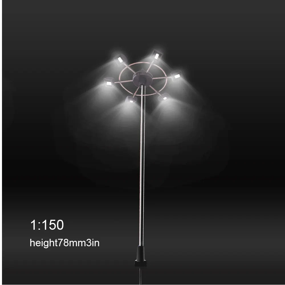 Miniature Vintage Street Lamp Set for Model Layouts 6 Miniature Vintage Street Lamp Set for Model Layouts - Image 6