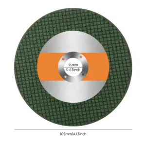 Set of 5 Green Stainless Steel Grinding Blades 6 Se6faad3651ec40f6a5ffd3e5b5424bf1l