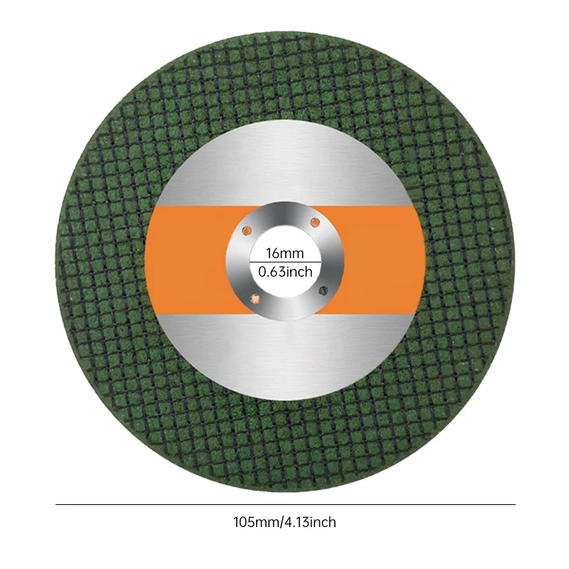 Set of 5 Green Stainless Steel Grinding Blades 2 Set of 5 Green Stainless Steel Grinding Blades - Image 2