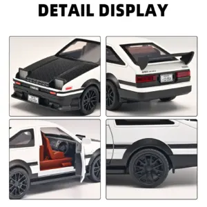 AE86 Drift Car 1:32 Alloy Diecast Model 8 Se6fd7d7570b34416bc864dee383455a9Z