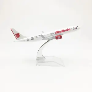 Malindo Airlines B737 16cm Diecast Model Aircraft 9 Se72d388af1cf4a4db8ed691329f3072aj