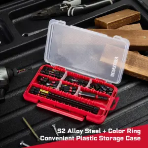 42-Piece Impact Screwdriver Bit Set with Color Coding 11 Se72d8c633b4344f5b2f266ee174b38c1r