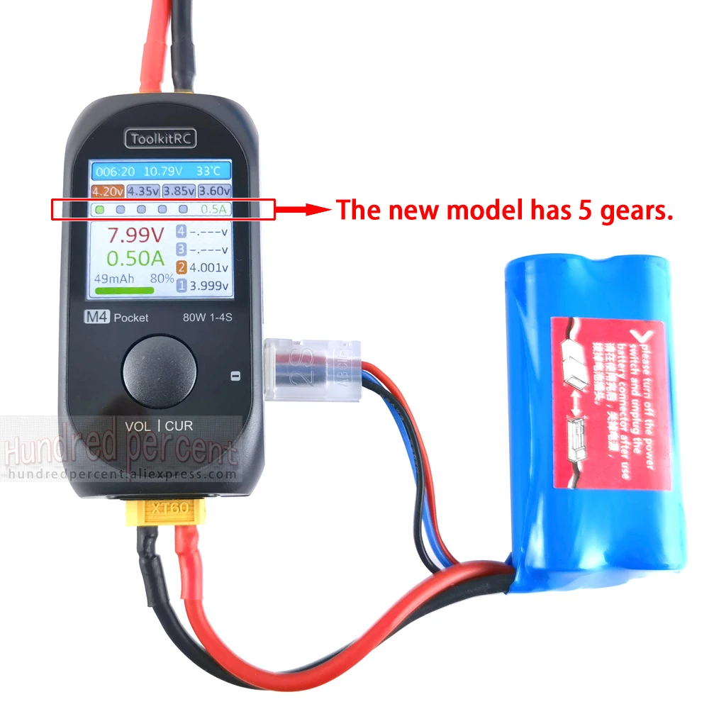 ToolkitRC M4Pocket V2 Battery Charger for Hobbyists 2 ToolkitRC M4Pocket V2 Battery Charger for Hobbyists - Image 2