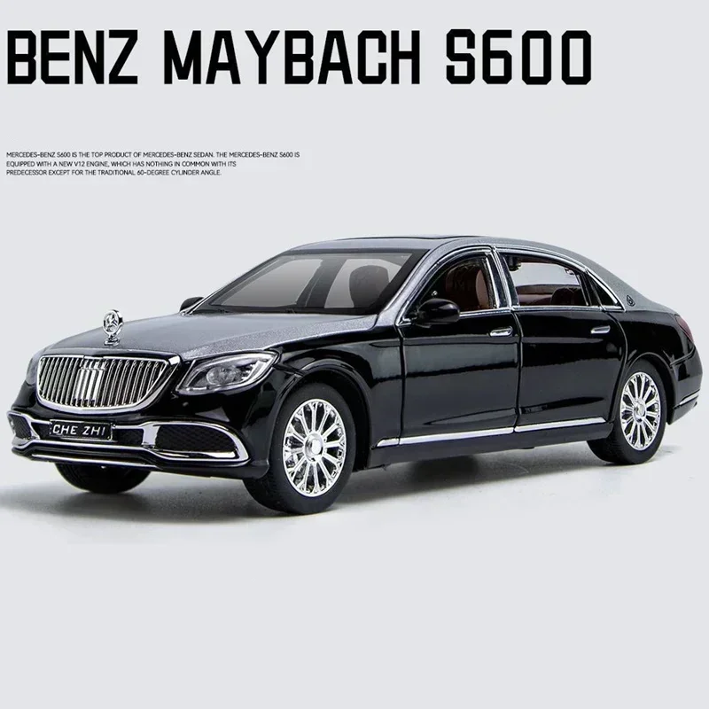 1:24 Maybach S600 Diecast Model Replica 8 1:24 Maybach S600 Diecast Model Replica - Image 8