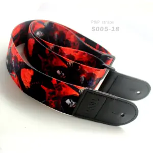 Vibrant 5cm Guitar Strap with Striking Graphics 16 Se7669d728c4c4fddab17a6ef45add214N