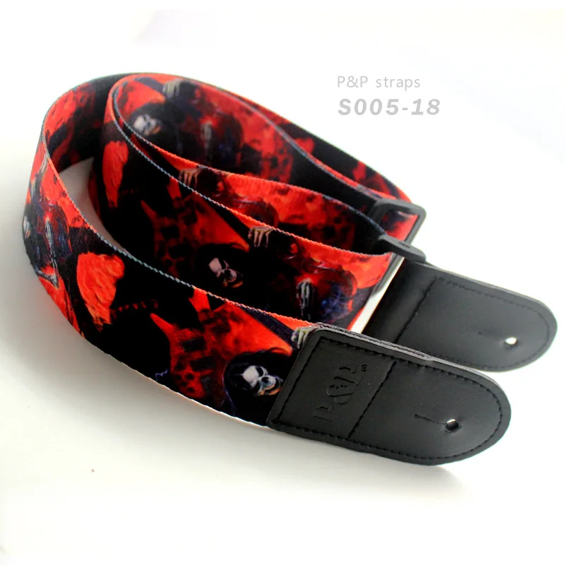 Vibrant 5cm Guitar Strap with Striking Graphics 8 Vibrant 5cm Guitar Strap with Striking Graphics - Image 8
