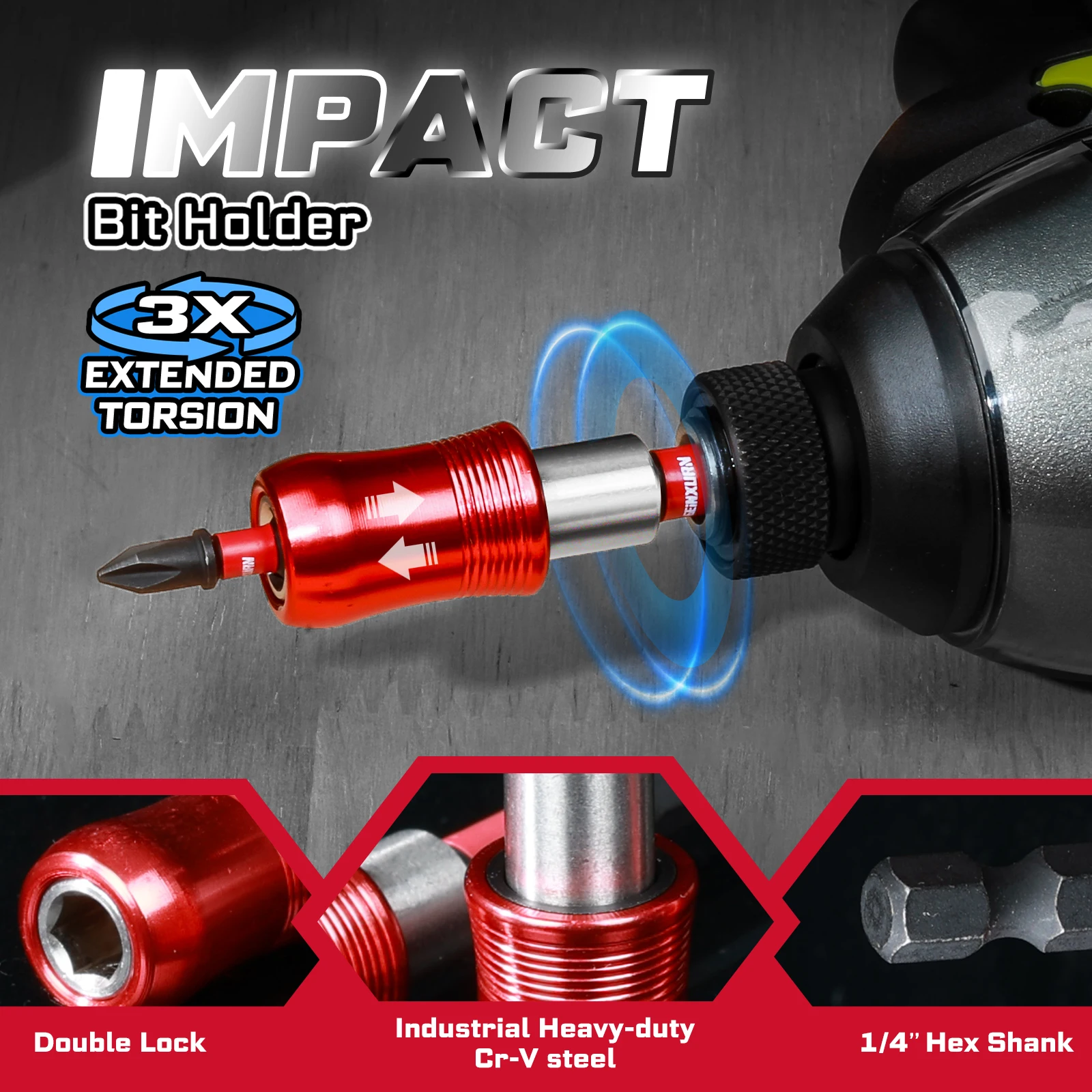 Impact Screwdriver Bits Set for Professionals 5 Impact Screwdriver Bits Set for Professionals - Image 5