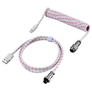 Coiled USB-C & USB Cable for Mechanical Keyboards 18 Se76e2c4b083f4a51a5ff5fe8fcbf1bc4H