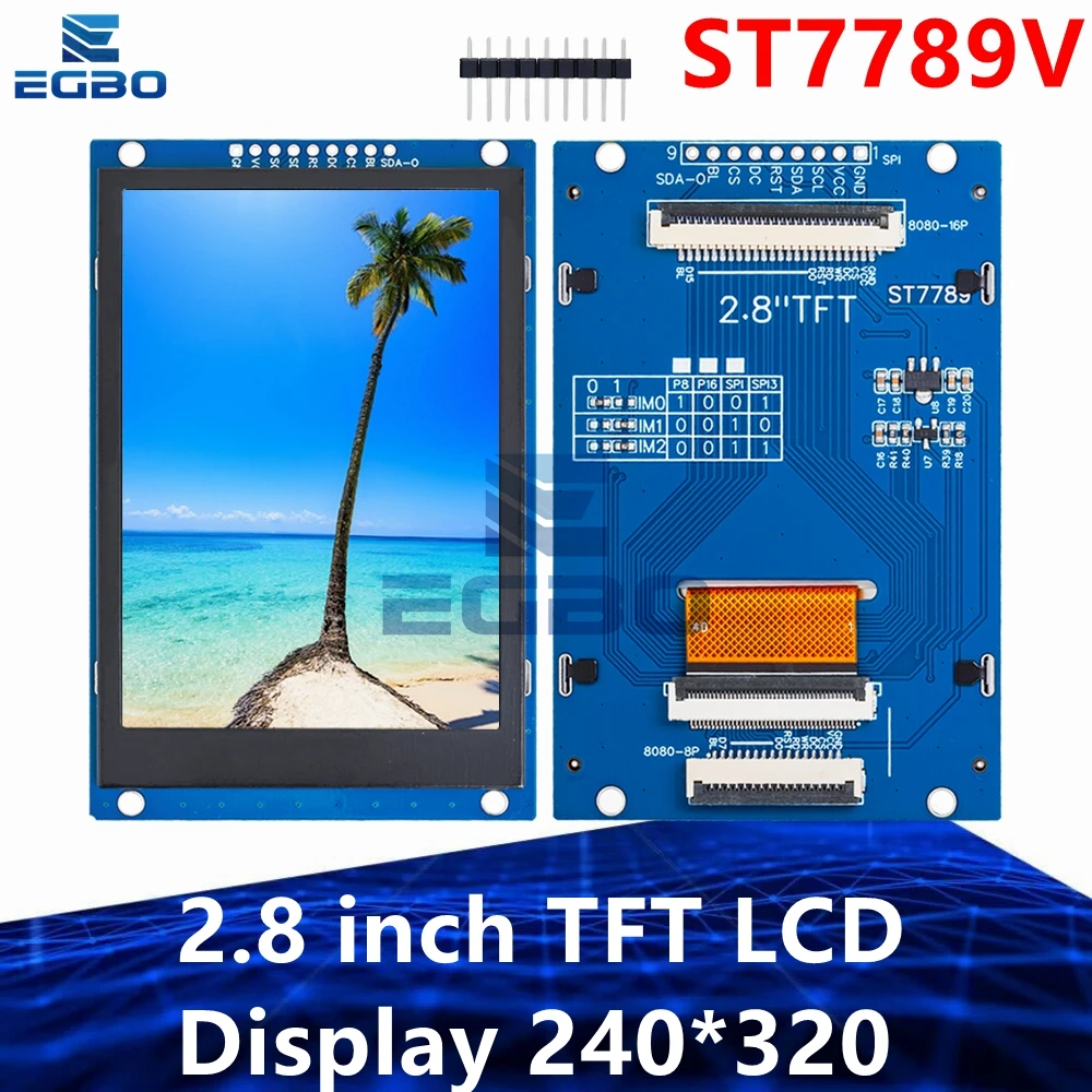 2.8-Inch TFT LCD Display 240x320 Pixels 1 2.8-Inch TFT LCD Display 240x320 Pixels