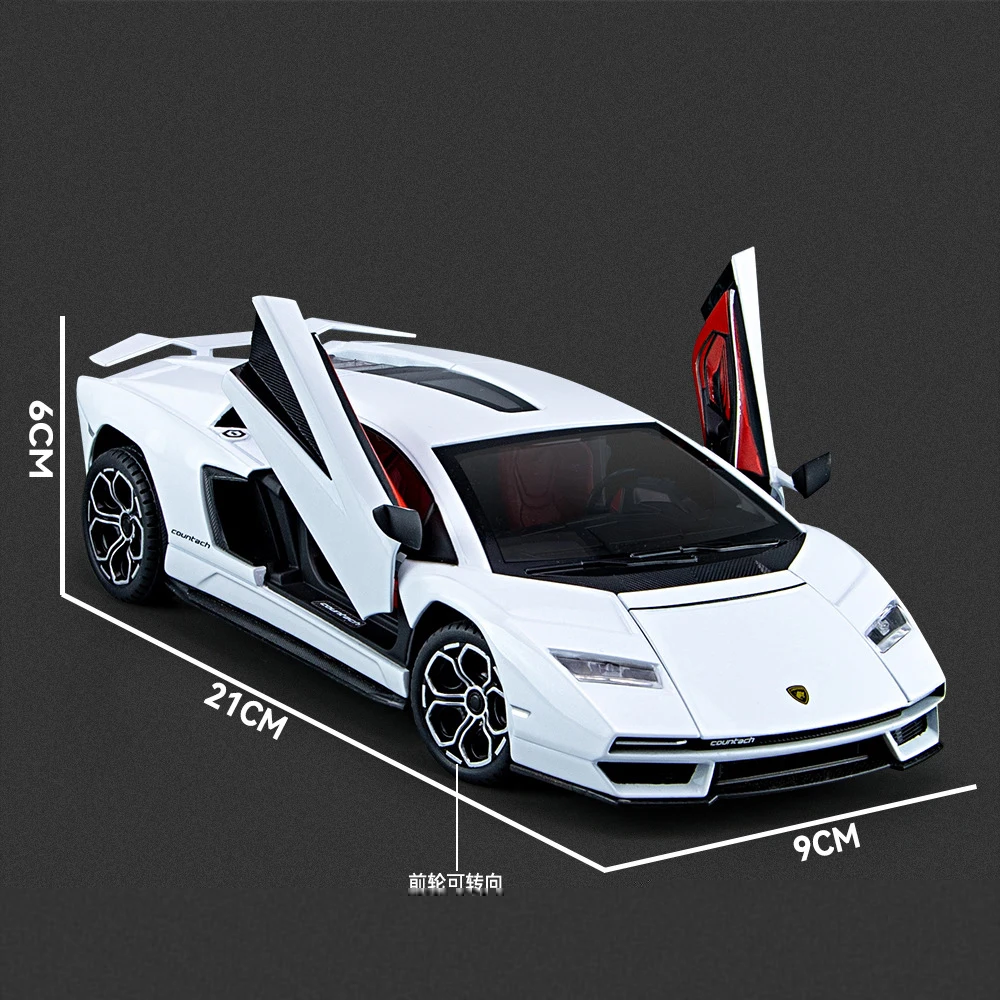 White 1/24 Scale Supercar Model by WELLY 6 White 1/24 Scale Supercar Model by WELLY - Image 6