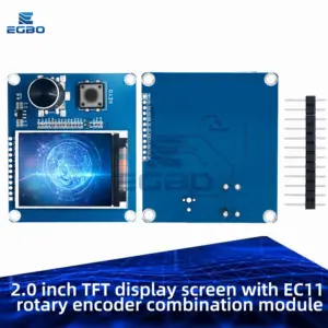 2.0-Inch TFT Display with EC11 Rotary Encoder