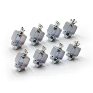 Set of 8 Automotive Welding Clamps