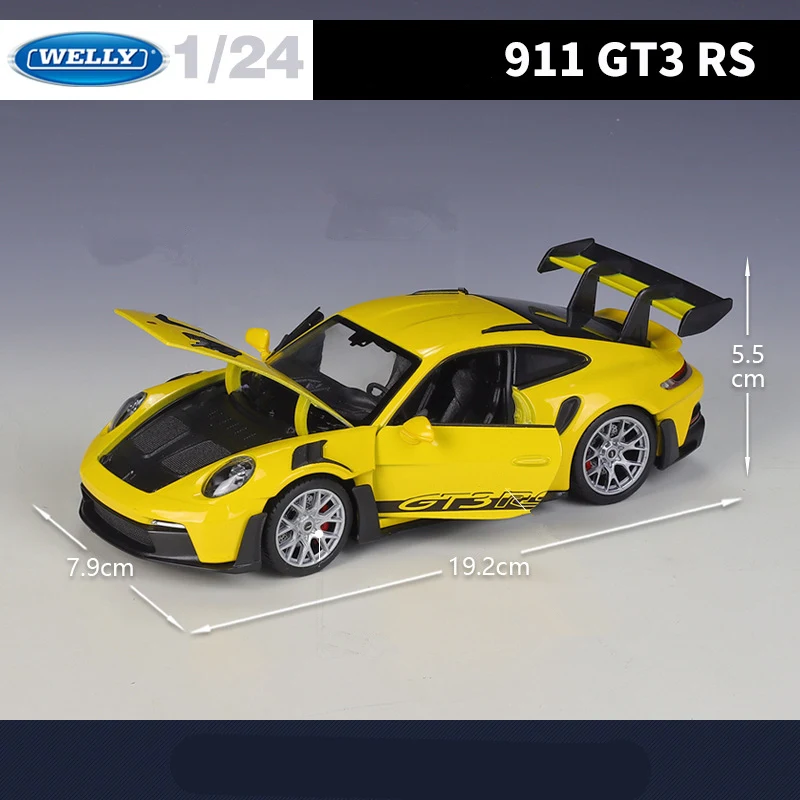1:24 Porsche 911 GT3 RS Diecast Model 4 1:24 Porsche 911 GT3 RS Diecast Model - Image 4