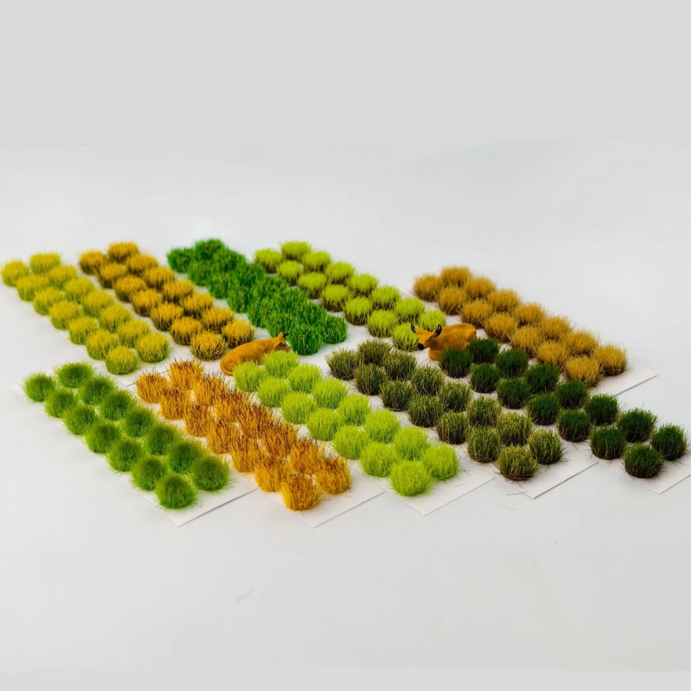 Mini Static Grass Tufts 8.1mm for Model Scenes 4 Mini Static Grass Tufts 8.1mm for Model Scenes - Image 4