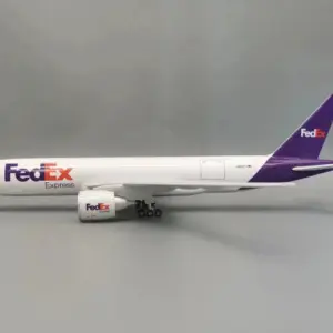 FedEx B777-200 Scale Model Aircraft, 47cm 8 Se7c58da72e224c1ba93610b0366c9880L
