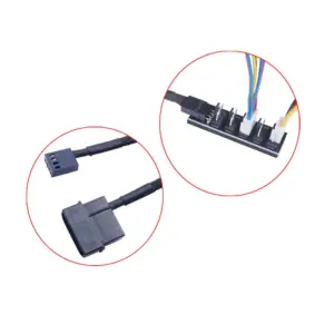 5-in-1 PC Fan Splitter Hub with PWM Control 10 Se7f108e55d0a47fbacb30426237b5b5b2
