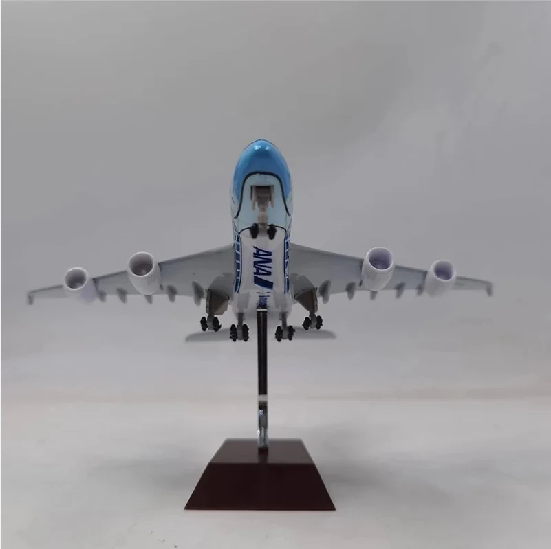 20cm Cartoon Sea Turtle Airbus A380 Diecast Model 6 20cm Cartoon Sea Turtle Airbus A380 Diecast Model - Image 6