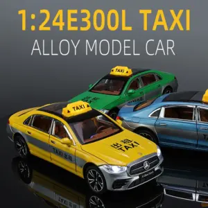 Vibrant Yellow Mercedes-Benz E300L Taxi Model 12 Se7ff454f85d1496196dc4ba8679424b9c