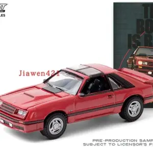 Vintage 1982 Ford Mustang GT 1:64 Diecast Model 4 Se8046bea55284a378e5838a18895d391r