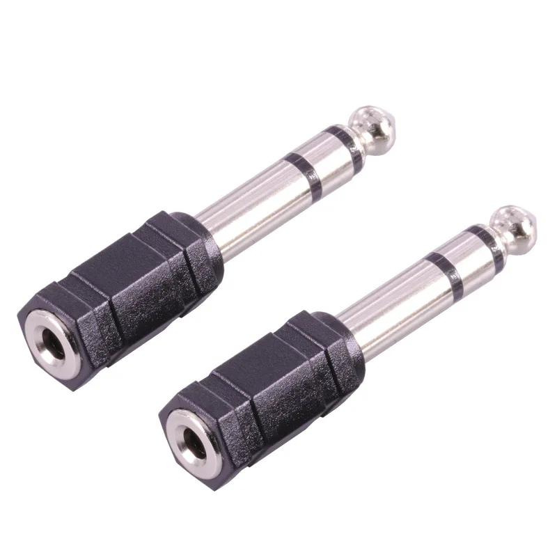 Set of Four 6.35mm to 3.5mm Stereo Adapters 2 Set of Four 6.35mm to 3.5mm Stereo Adapters - Image 2