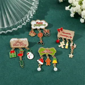 Festive Snowman Holiday Brooch for Women and Men 13 Se812238cc1194f20af02739e0266b9f73