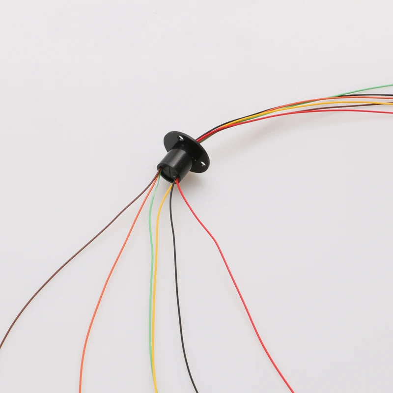12.5mm Compact Electrical Slip Ring with 6 Channels 2 12.5mm Compact Electrical Slip Ring with 6 Channels - Image 2