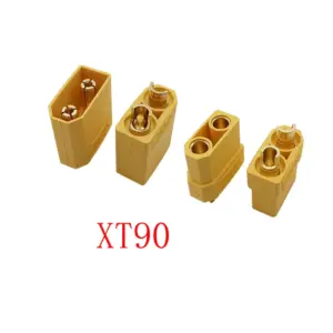 Yellow Power Bullet Connectors Set in XT30, XT60, XT90 10 Se841d998f1a843c4ac722f1a0e182392Y