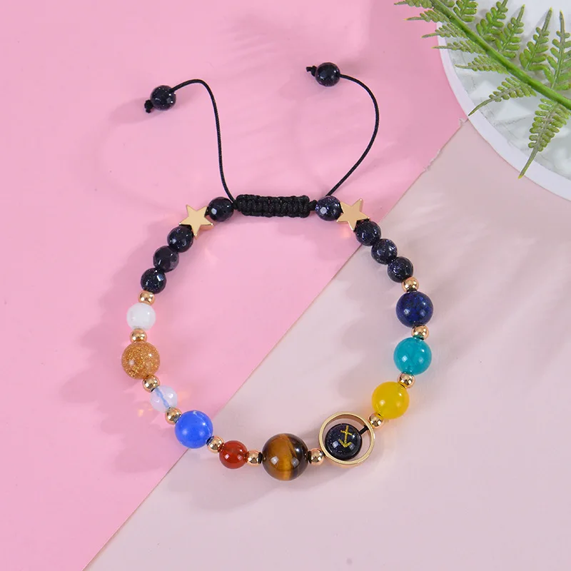 Celestial Beaded Bracelet with Natural Stones 5 Celestial Beaded Bracelet with Natural Stones - Image 5