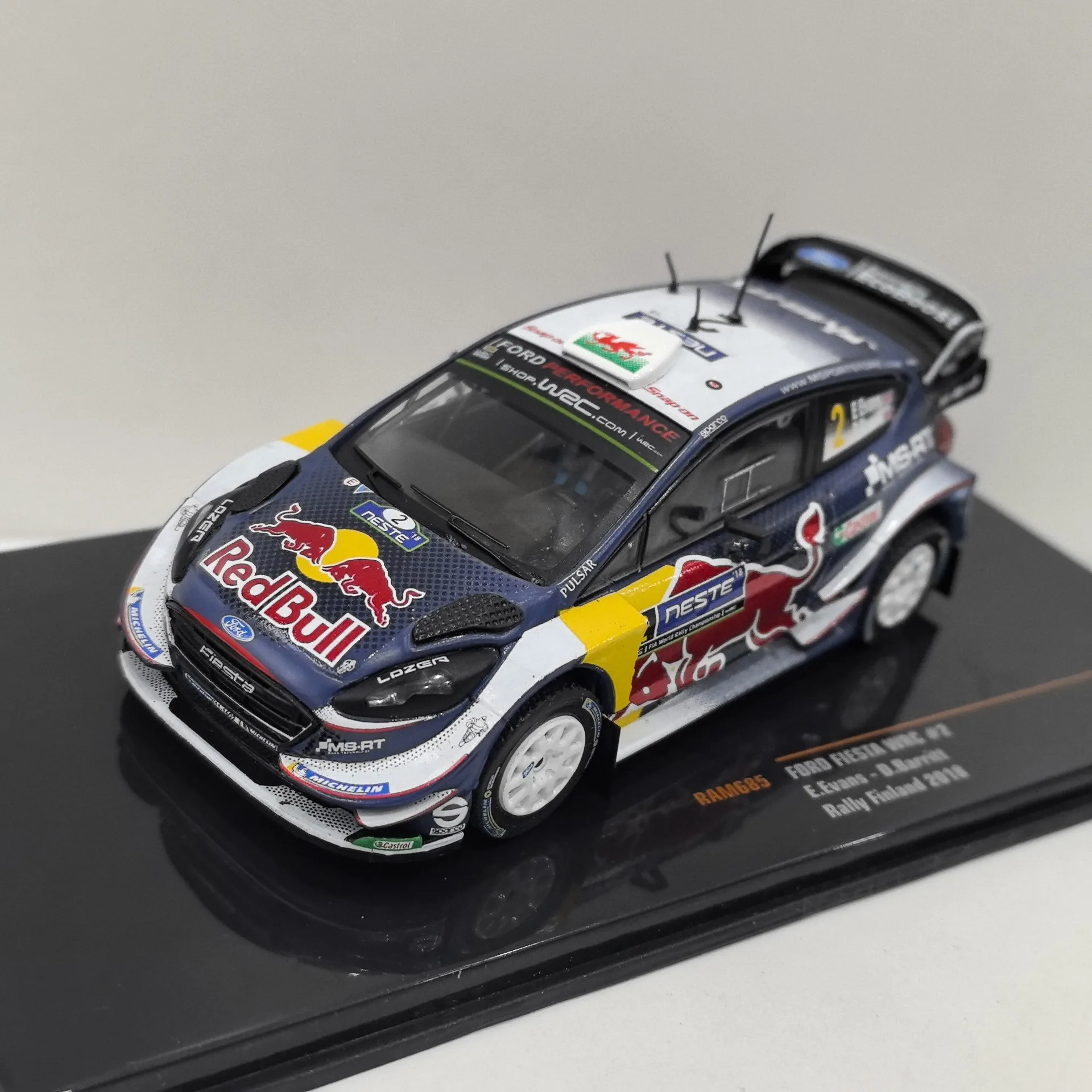 Ford Fiesta WRC #2 1:43 Diecast Model 3 Ford Fiesta WRC #2 1:43 Diecast Model - Image 3