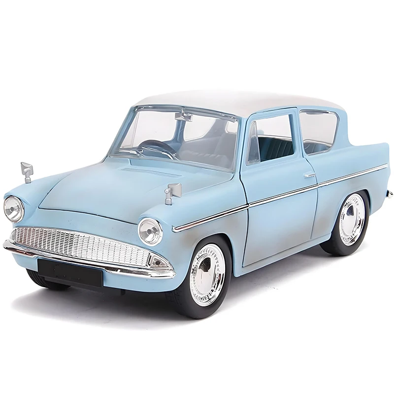 1959 Ford Anglia 1:24 Diecast Model Blue & White 3 1959 Ford Anglia 1:24 Diecast Model Blue & White - Image 3