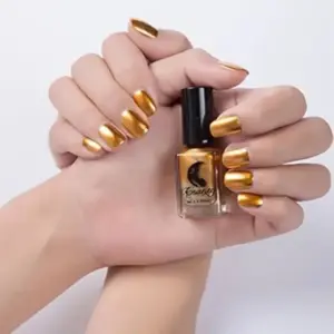 Mirror Silver Nail Polish - 6ml, Stainless Steel Finish 12 Se89c7eee14db4091b88e69ef87b98e9er