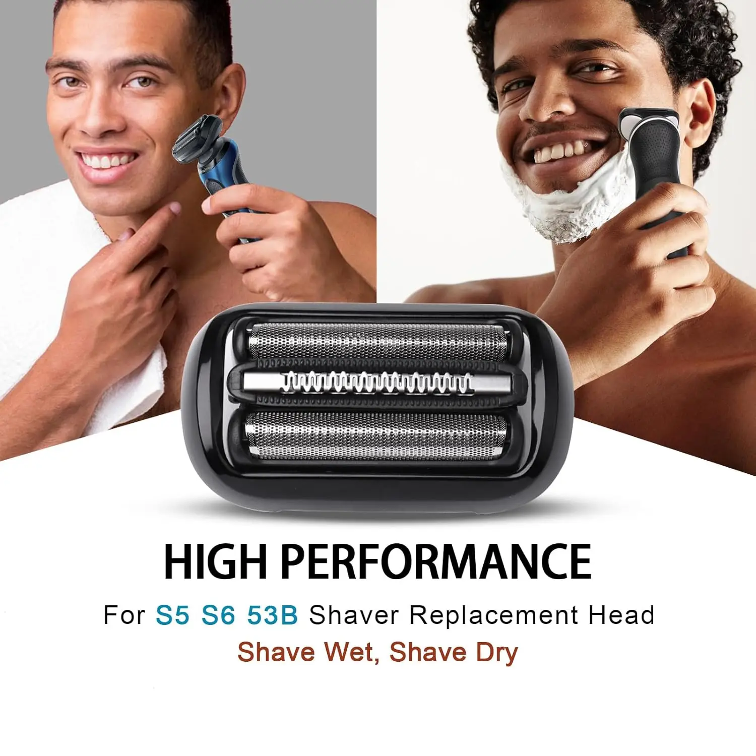 Braun Series 5 & 6 Foil & Cutter Replacement Head 2 Braun Series 5 & 6 Foil & Cutter Replacement Head - Image 2