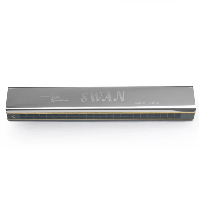 Swan Echo 24-Hole C Tuning Harmonica 4 Swan Echo 24-Hole C Tuning Harmonica - Image 4