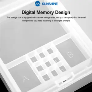 SUNSHINE SS-001A Mobile Phone Repair Storage Box 10 Se93abff01cdc4ea5b1fb83162c3fe1b5S