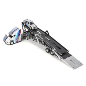 Blue Diecast Heavy Transport Model with Ford Gt 2021 10 Se9460fb6bbb741219c48bebc042e9507c