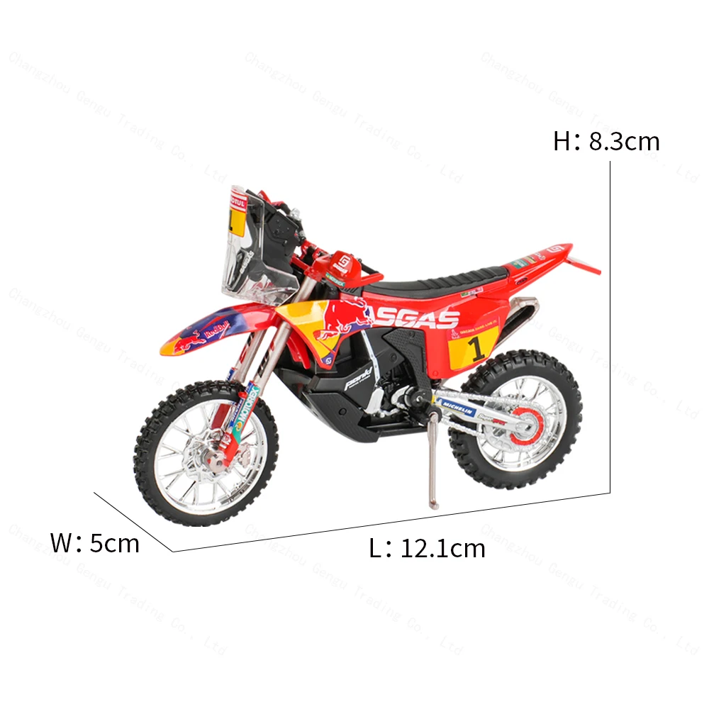 GASGAS RX450F Dakar 2023 Die-Cast Model 3 GASGAS RX450F Dakar 2023 Die-Cast Model - Image 3