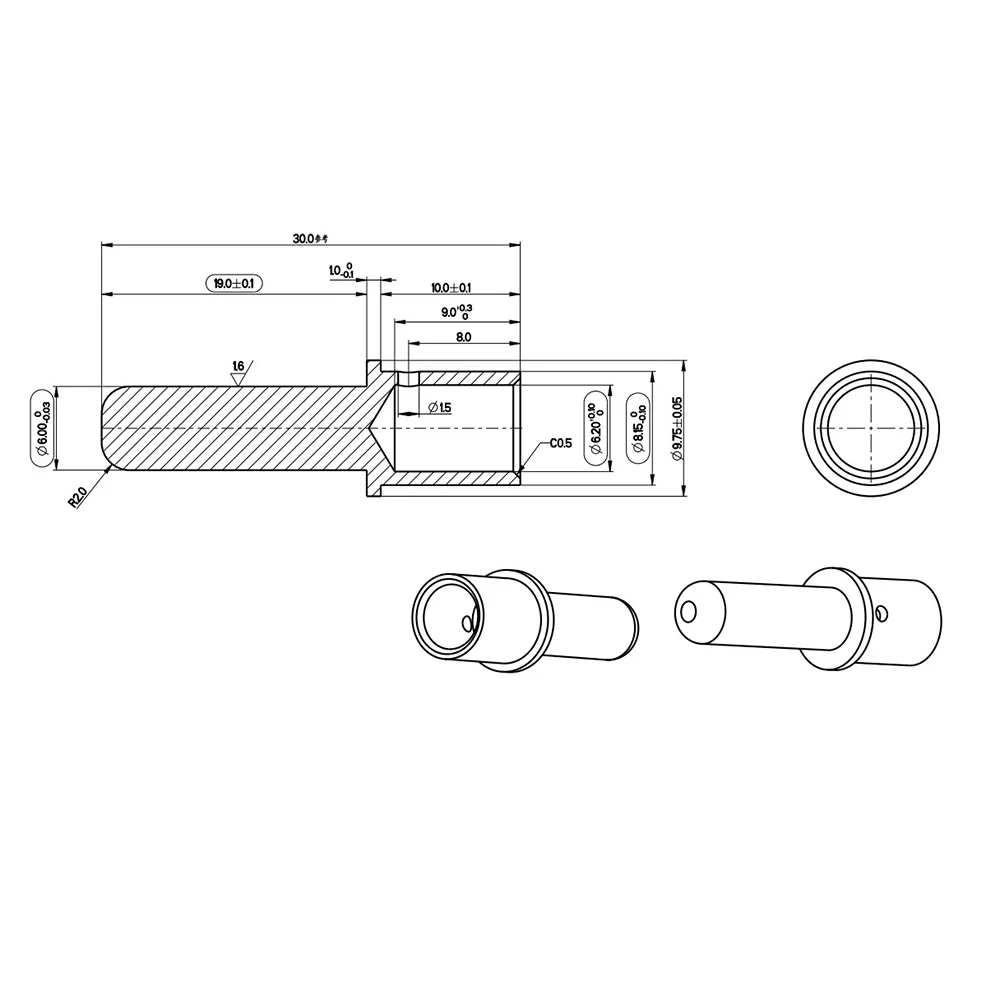High Current Gold-Plated Power Connector 120A 5 High Current Gold-Plated Power Connector 120A - Image 5