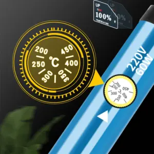 Adjustable 60W Soldering Iron with Tips 6 Se9c0837ceeb9494d90bfa4570600de6ak