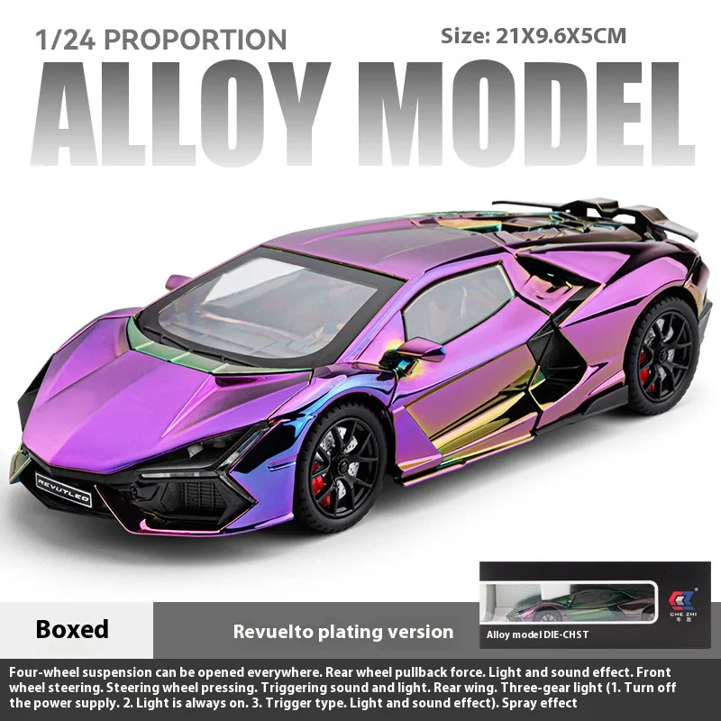 1:24 Scale Alloy Sports Car Collector Figure 7 1:24 Scale Alloy Sports Car Collector Figure - Image 7