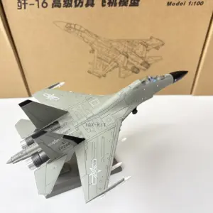 Authentic 1:100 J-16 Diecast Model Aircraft 8 Se9e9f808a9e8443784334a1041345a71C
