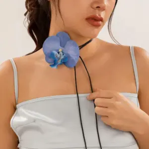 Blue Orchid Butterfly Brooch Jewelry Accessory 15 Sea226ae0cda64ec09e3b7b8873083f87i